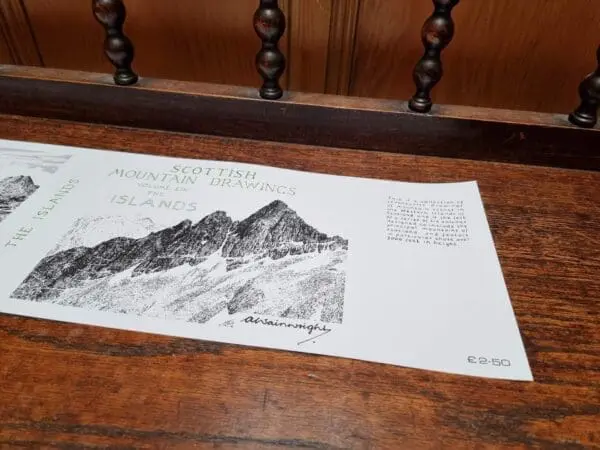 Scottish Mountain Drawings Vol.6 Dust Jacket