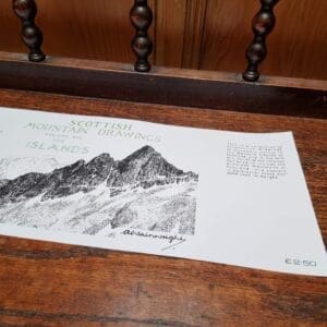 Scottish Mountain Drawings Vol.6 Dust Jacket