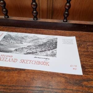 A Second Lakeland Sketchbook First Edition Dust Jacket