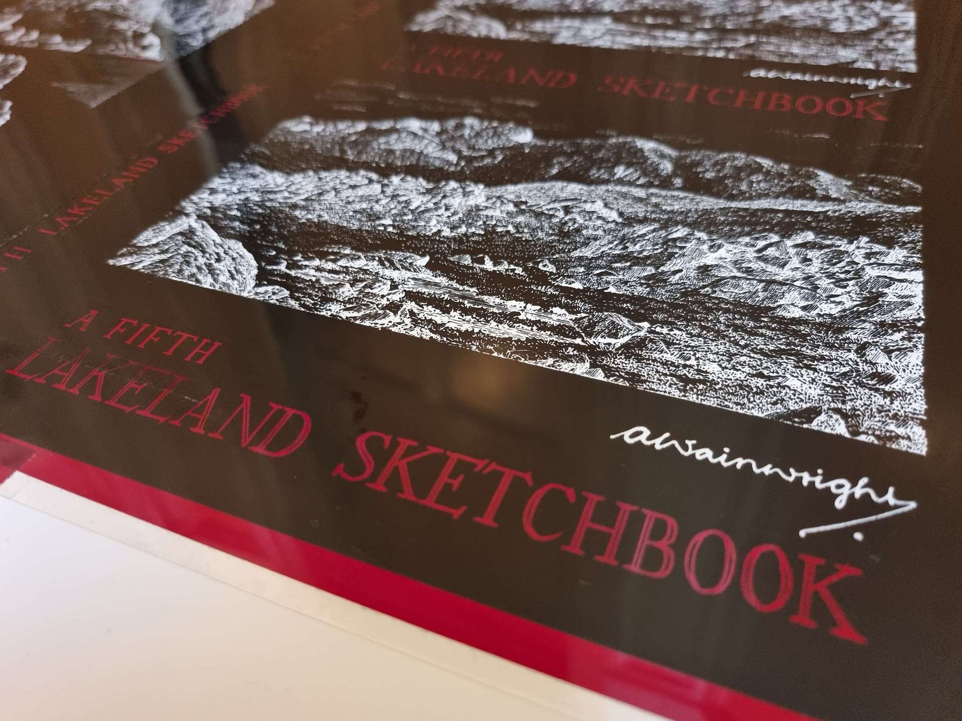 A Fifth Lakeland Sketchbook Dust Jacket Black