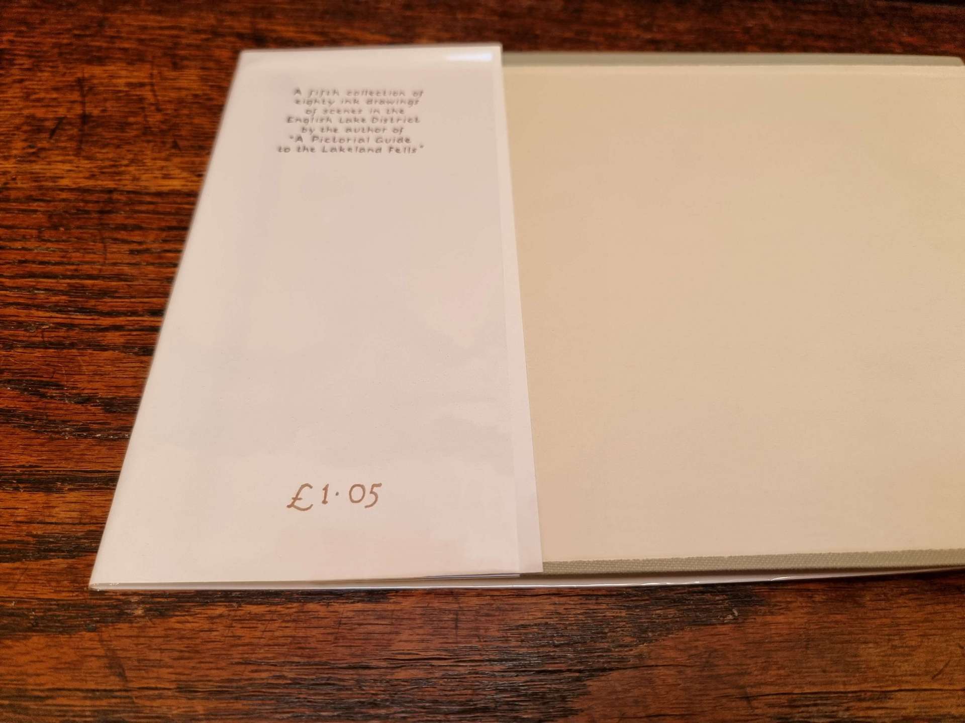 A Fifth Lakeland Sketchbook First Edition £1.05