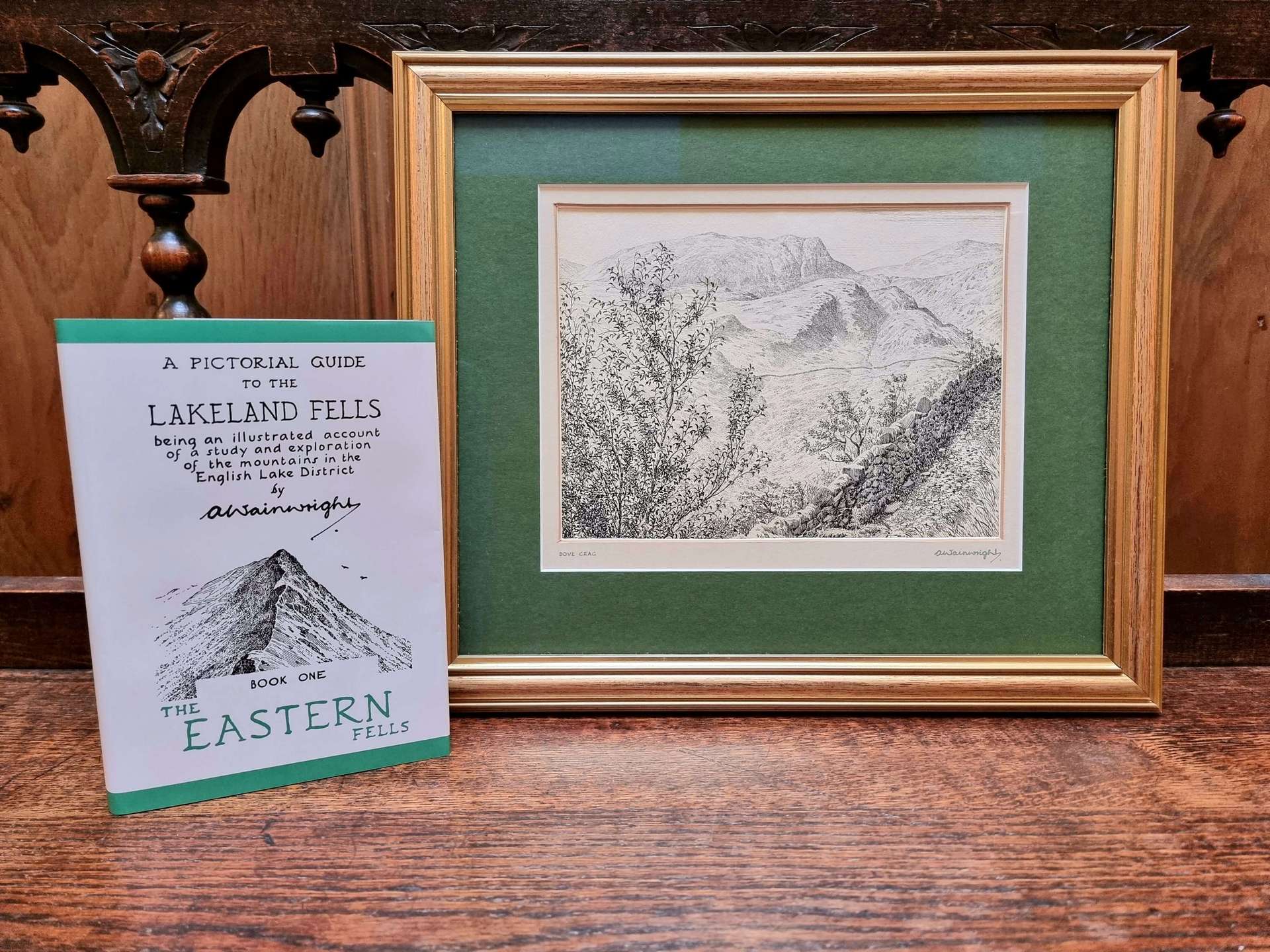 The Eastern Fells and Dove Crag Drawing