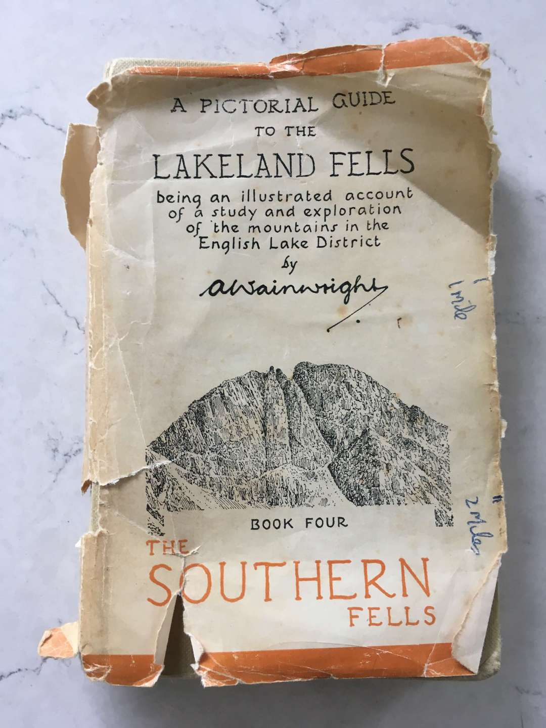 Wainwright's Southern Fells guidebook