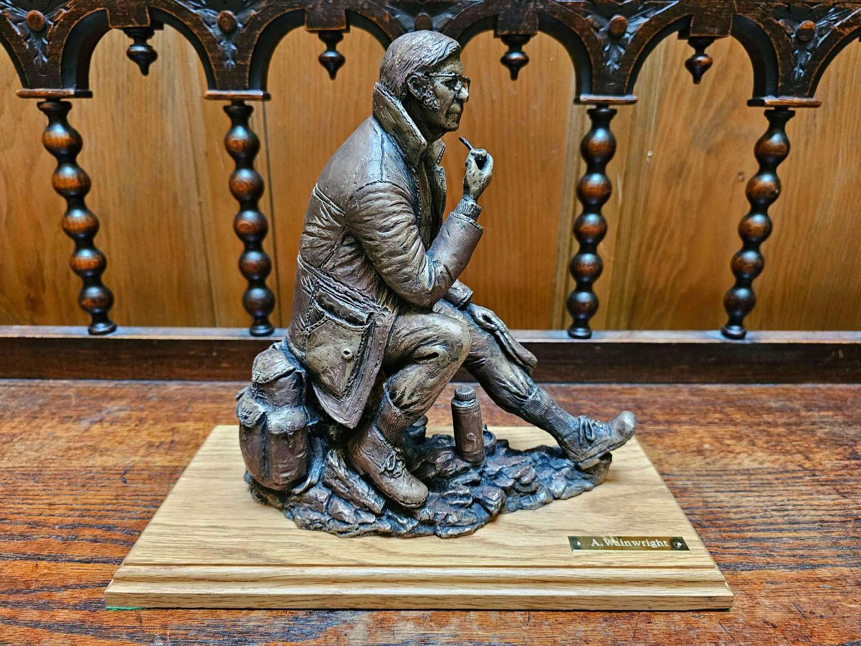 Alfred Wainwright Bronze Resin