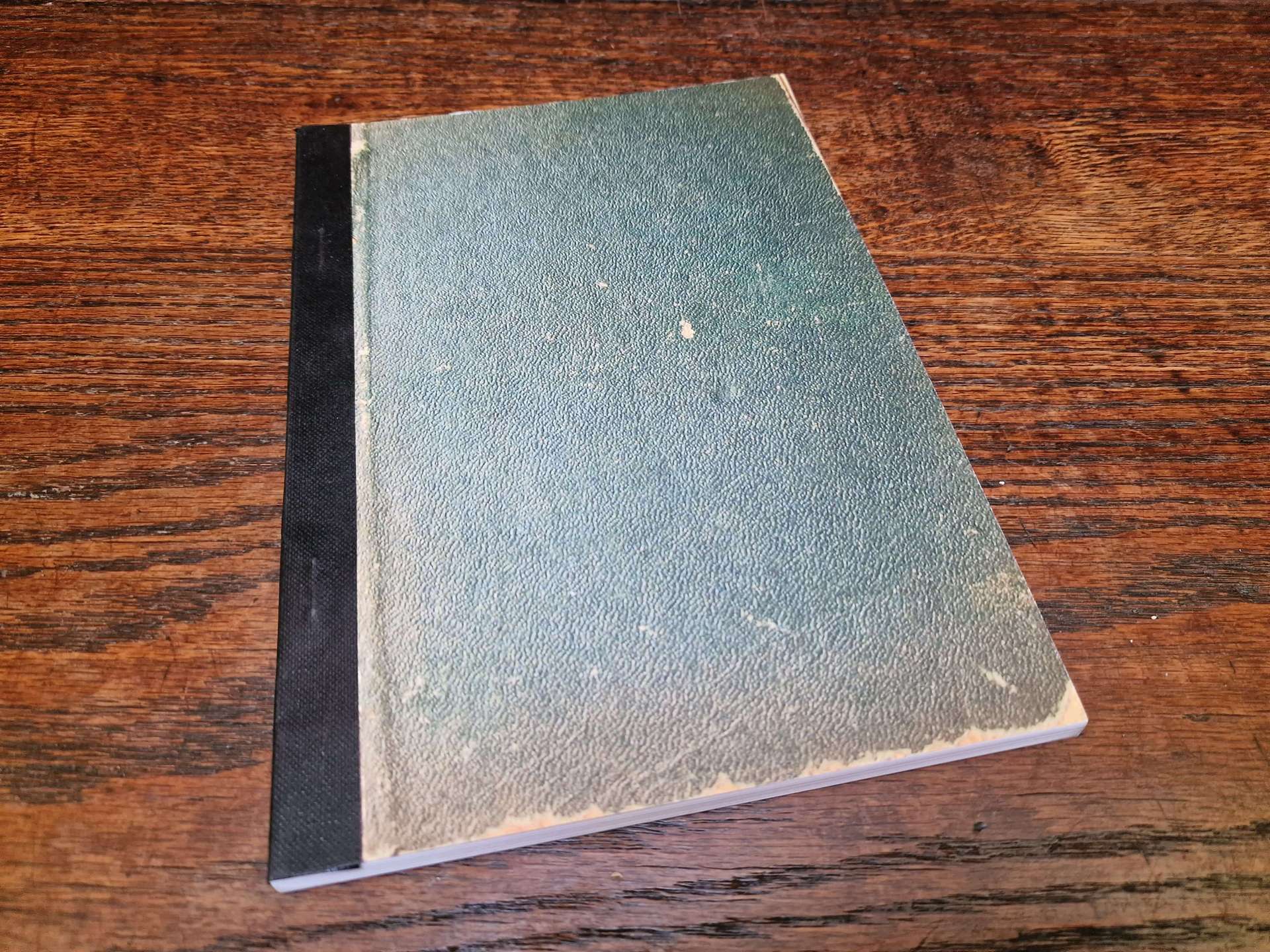 Facsimile of Wainwrights Notebook